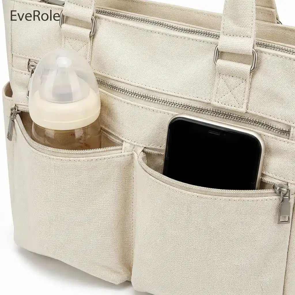 オリジナルマザーズトート製作｜撥水ポリキャンバスOEM EveRole