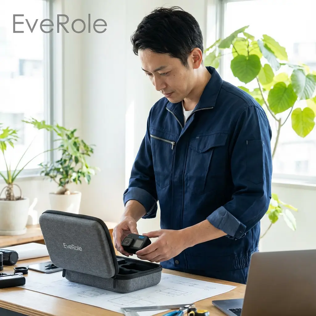 オリジナルセミハードガジェットケースOEM 高強度ポリエステル・小